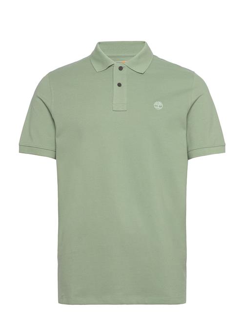 Pique Short Sleeve Polo Timberland Green