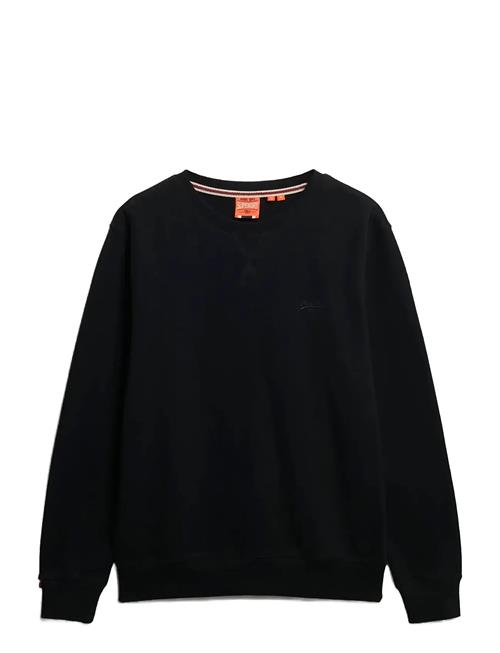 Essential Logo Crew Sweatshirt Superdry Black