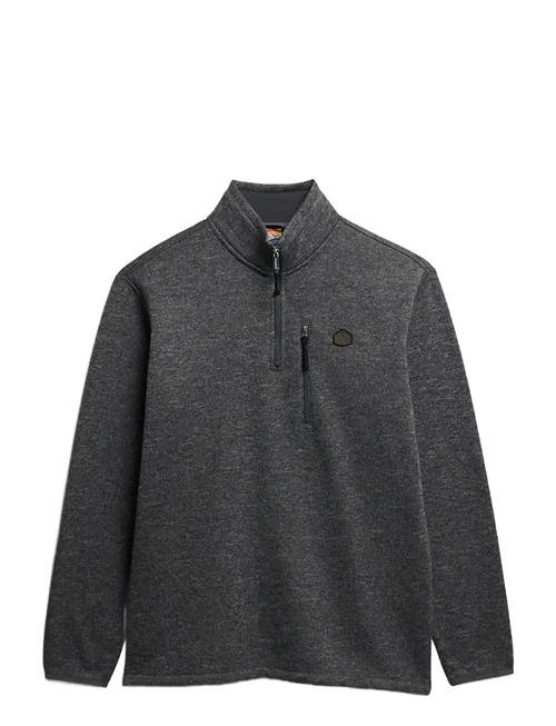 Storm Fleece Half Zip Superdry Grey