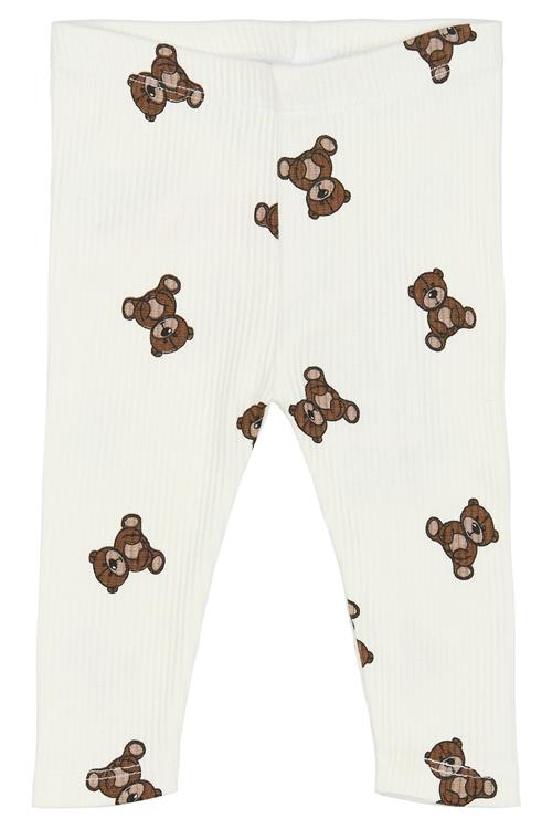 The New Siblings GOTS Paulo Rib-leggings Cloud Dancer  Cloud Dancer  86 cm  Hvid  86 cm  mand