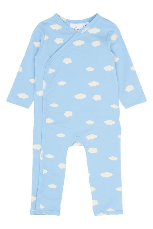 The New Siblings GOTS Paco Wrap-jumpsuit Med Lange Ærmer Powder Blue  Powder Blue  68 cm  Blå  68 cm  mand