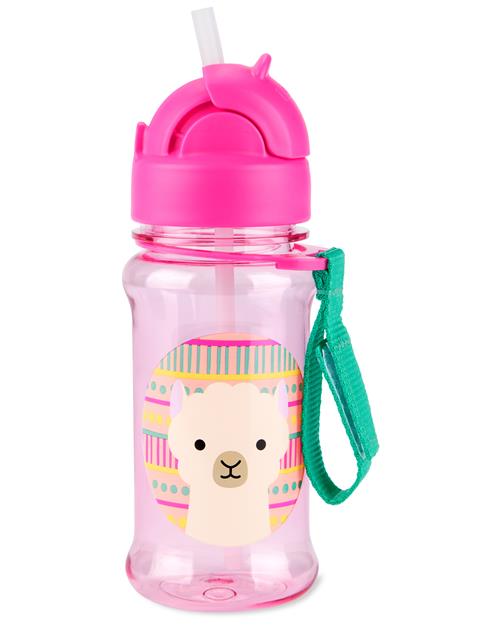 Skip Hop Zoo Flaske-lama  Pink One Size  Lyserød  One Size 1 Y+ unisex