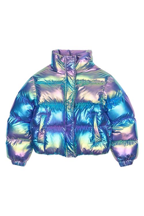 The New Paris Puffer-jakke Metallic  Metallic 7-8 Y  Lilla  7-8 år  kvinde
