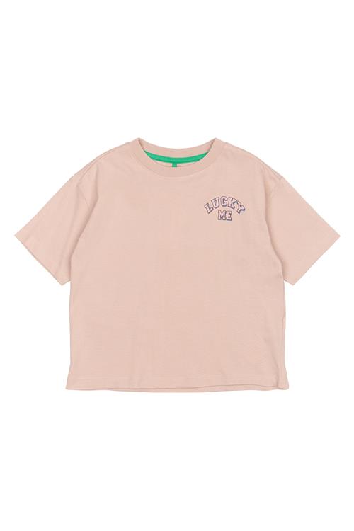 The New Paula T-shirt Adobe Rose  Adobe Rose 9-10 Y  Lyserød  9-10 år  kvinde