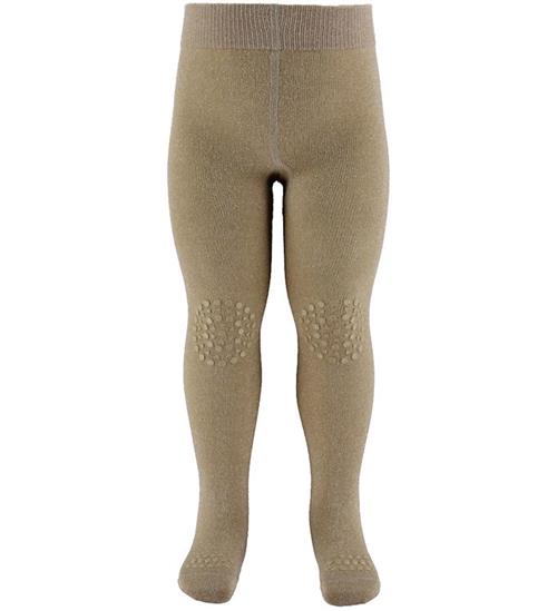 GoBabyGo Skridsikre Strømpebukser - Bambus - Champagne Beige m.