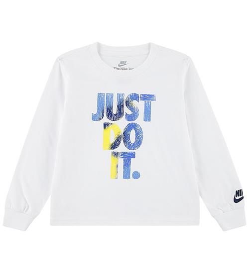 Nike Bluse - Hvid m. Print