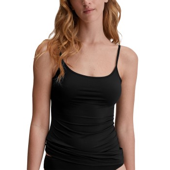 Calida Sleek Skin Spaghetti top Sort X-Small Dame