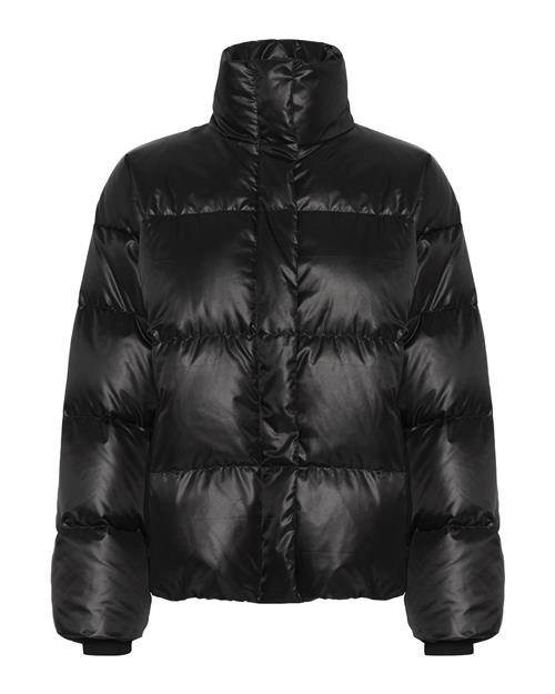 My Essential Wardrobe Vinterjakke 'Glossy'  sort