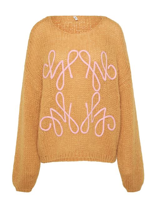 Only Tall Pullover 'ONLALYSSA'  gylden gul / lyserød