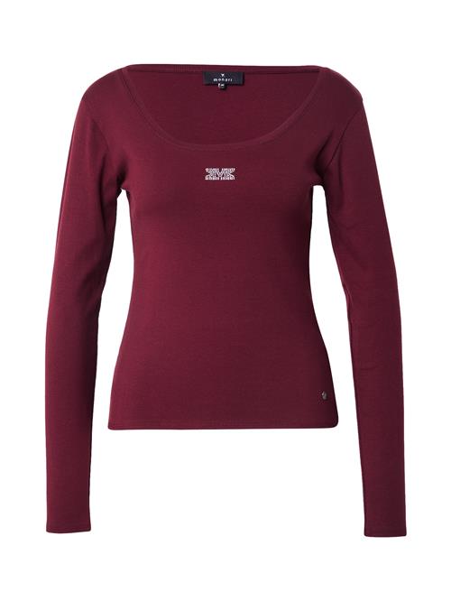 monari Shirts  vinrød / transparent