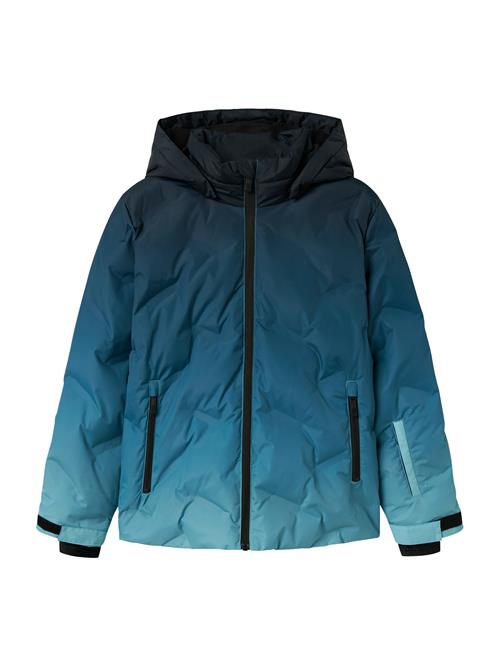 NAME IT Funktionsjakke 'NKMMOUNTAIN05'  marin / cyanblå / lyseblå
