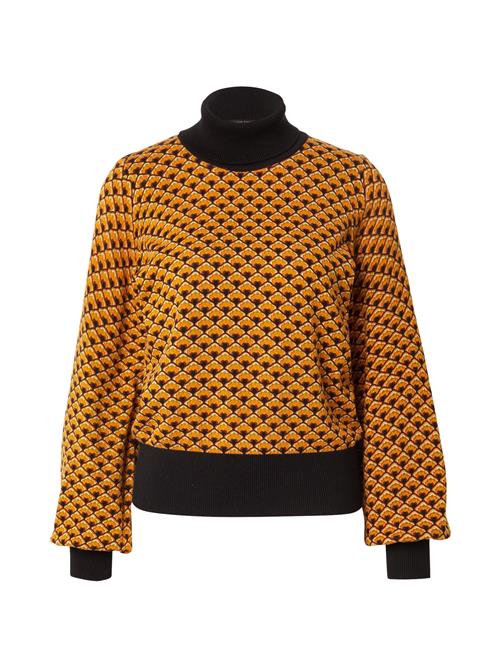 King Louie Pullover 'Frio'  khaki / orange / sort / hvid