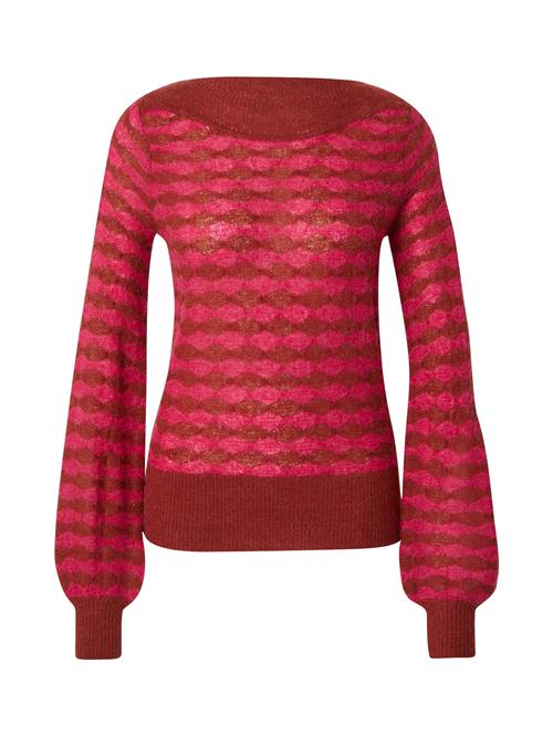 King Louie Pullover 'Erin'  rød / purpur
