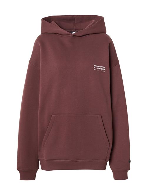 Karo Kauer Sweatshirt  blomme / hvid