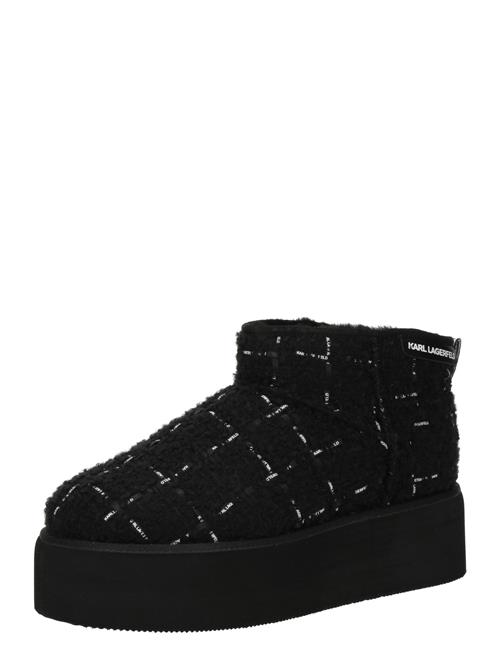 Karl Lagerfeld Boots  sort / hvid