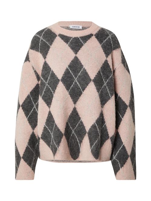 EDITED Pullover 'Harriet'  grå / lyserød