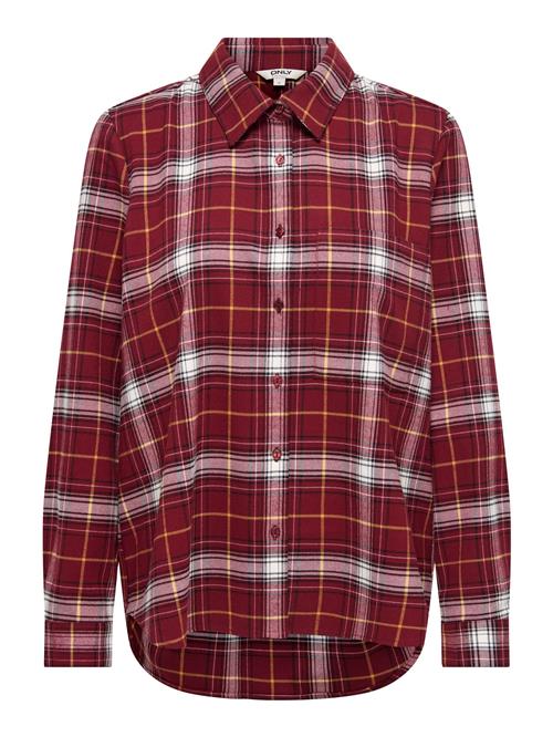ONLY Bluse 'ONLWren'  gul / rød / hvid
