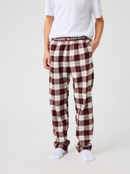 Björn Borg Core Flannel Pyjama Pants Pink, 170