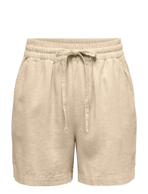 Jdysay Hw Linen String Shorts Wvn JDY Beige