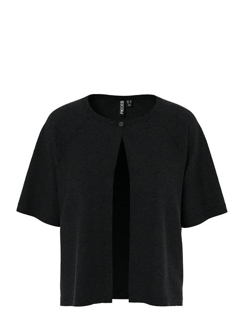 Pcbree Ss O-Neck Knit Cardigan Noos Bc Pieces Black