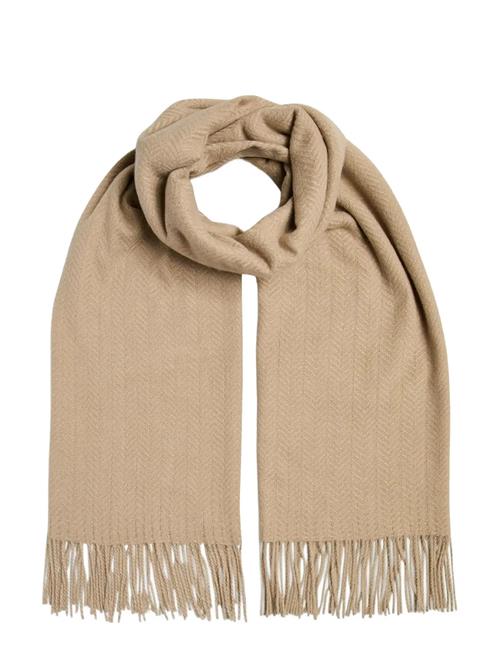 Pckial New Long Scarf Noos Bc Pieces Beige