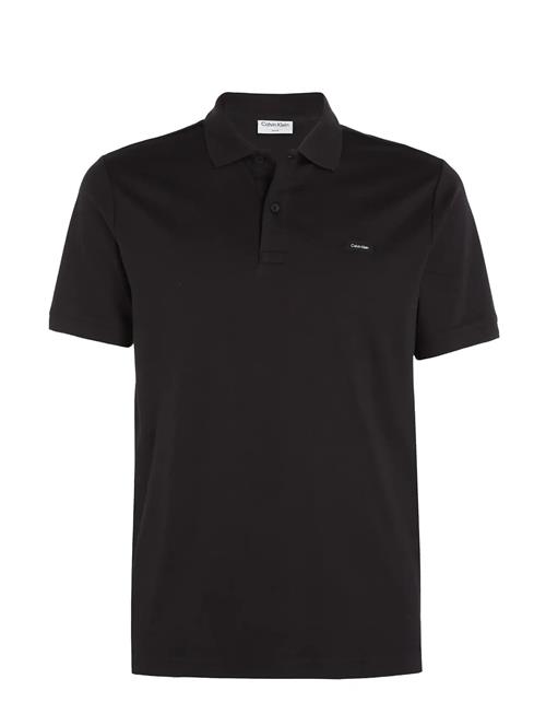 Smooth Cotton Slim Polo Calvin Klein Black