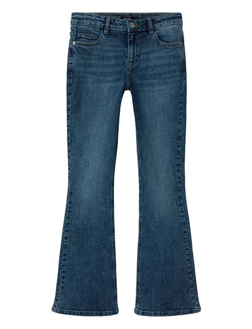 Nlfbli Dnm Lw S Flared Pant Noos LMTD Blue