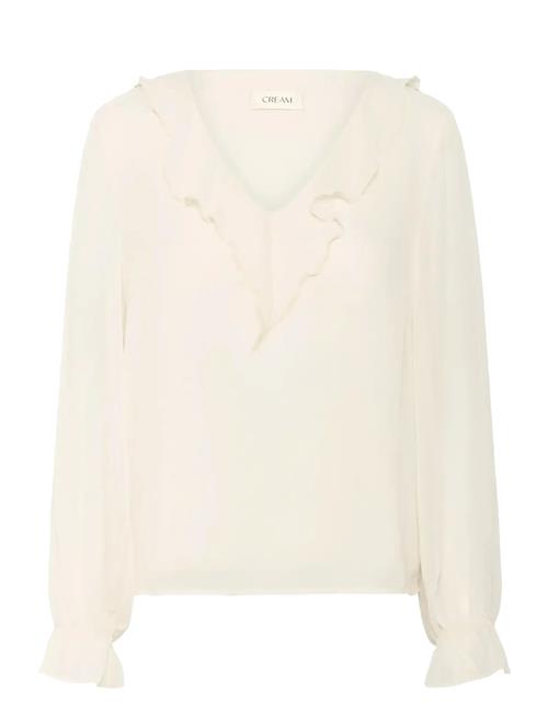 Crflake Blouse Cream Cream