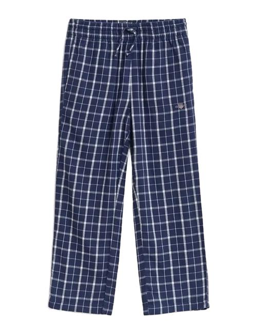 Checked Flannel Pajama Pants GANT Blue
