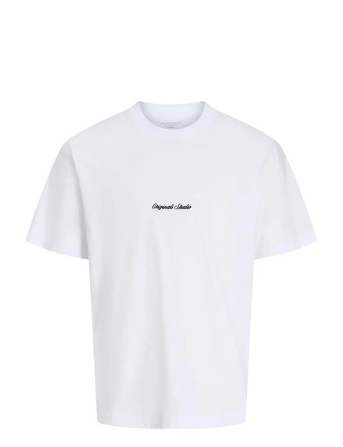 Jack & Jones Jornorrebro Emb Tee Ss Cn Noos Jnr Jack & J S White