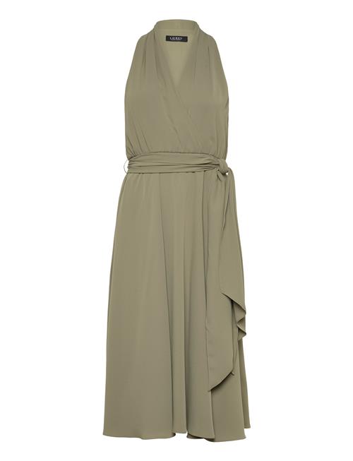 Se Silky Ggt 154-Cocktail Dress Lauren Ralph Lauren Khaki ved Booztlet