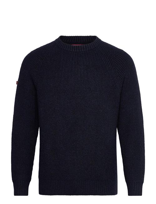 Chunky Raglan Jumper Superdry Navy