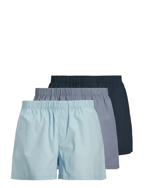 Jack & Jones Jacmilano Woven Boxers 3 Pack Noos Jack & J S Navy