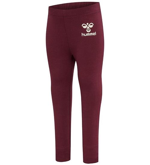 Hummel Leggings - hmlMaule - Windsor Wine