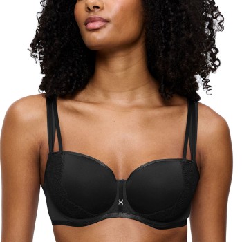 Triumph BH Palina Moonlight Kiss Wired Padded Bra Sort B 75 Dame