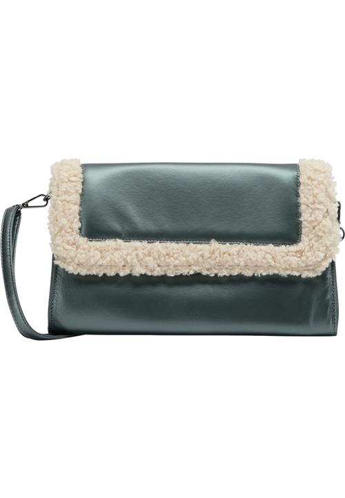 MYMO Skuldertaske  beige / mørkegrøn