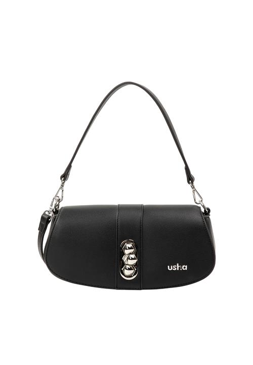 usha BLACK LABEL Skuldertaske  sort