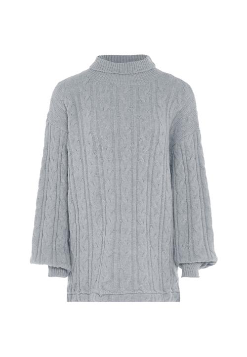 aleva Pullover i overstørrelse  lysegrå