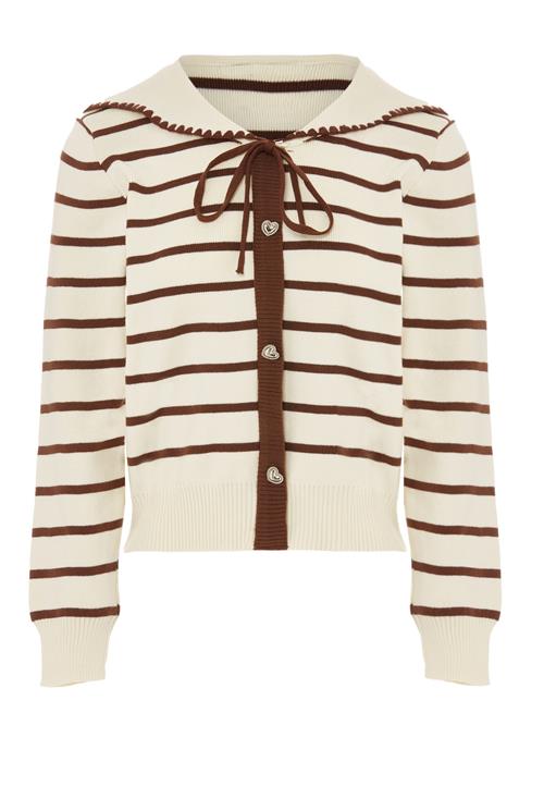 NAEMI Cardigan  creme / brun