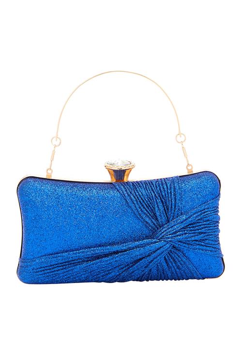 FELIPA Clutch  royalblå / guld