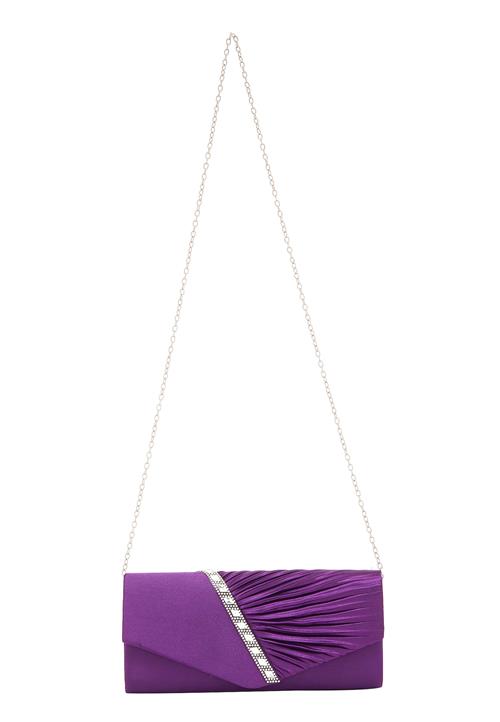 FELIPA Clutch  lilla / sølv