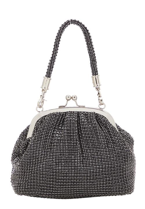 NAEMI Clutch  sort / sølv