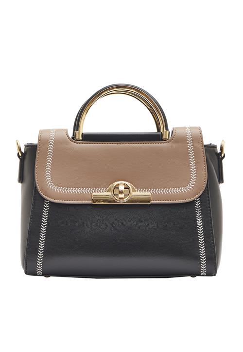 Usha Håndtaske  mørkebeige / sort