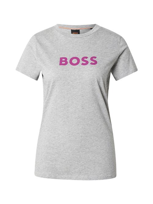 Se BOSS Orange Shirts 'Elogo 5'  grå-meleret / lilla ved About You