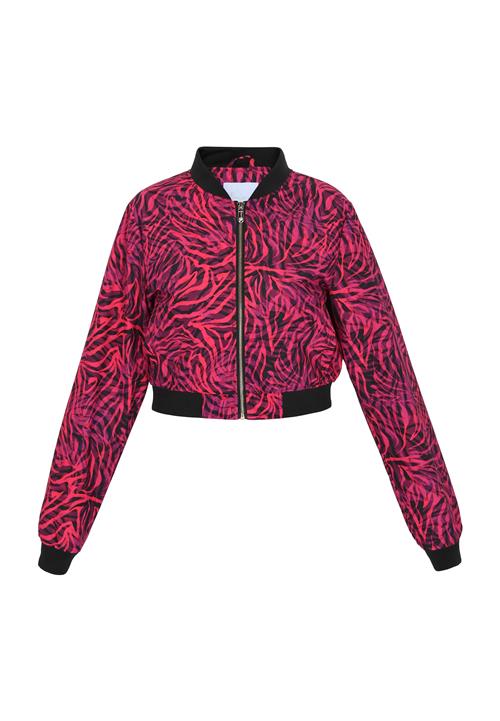 faina Athlsr Overgangsjakke  mørk pink / sort