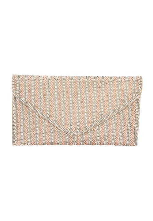 NAEMI Clutch  champagne / transparent