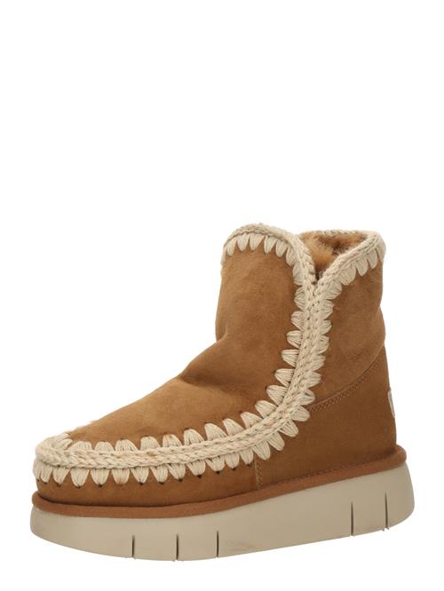 MOU Boots 'Eskimo 18'  beige / cognac