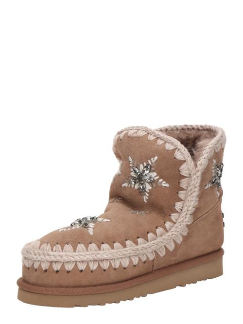MOU Boots 'Eskimo'  lysebeige / rosé / transparent