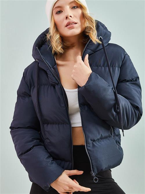 Bianco Lucci Vinterjakke  navy
