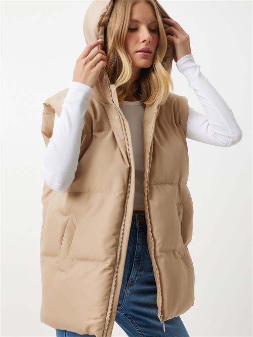 Happiness Istanbul Vest  beige